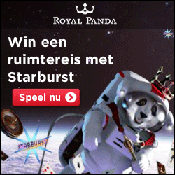 ruimtereis winnen met royal panda