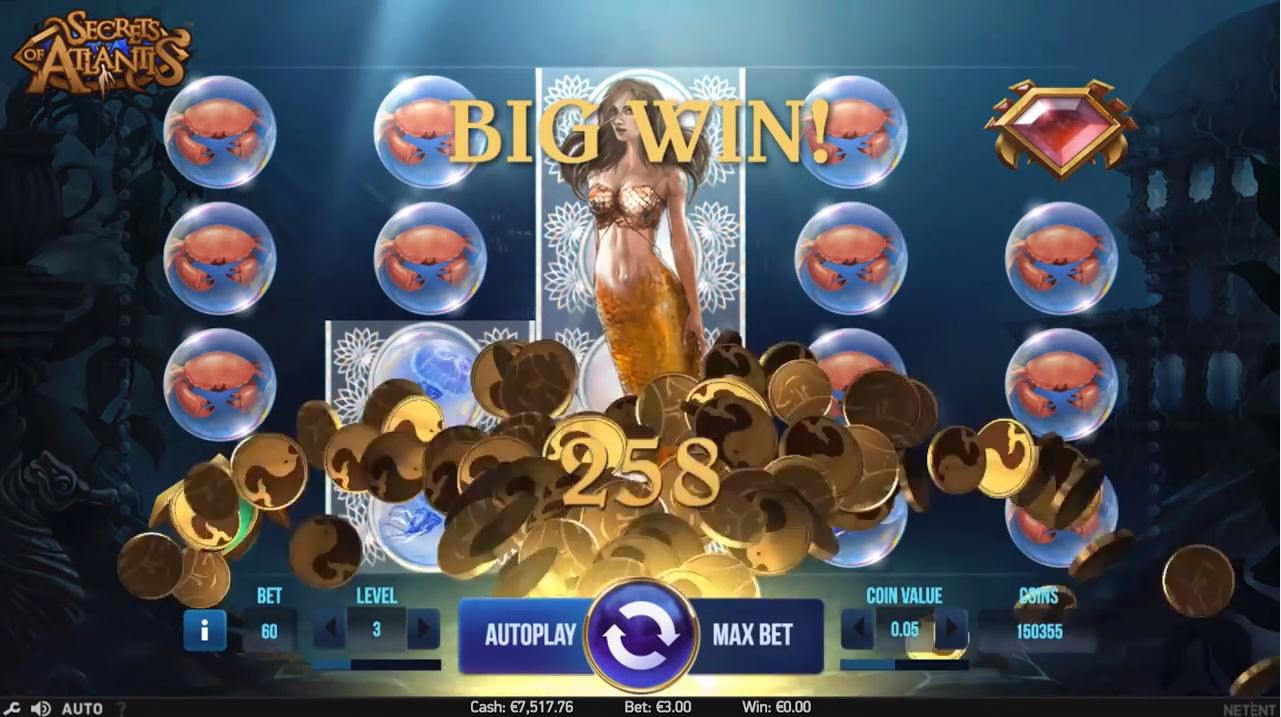Casinospelletjes Secrets of Atlantis